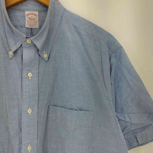 ブルックスブラザーズ BROOKS BROTHERS 90s USA製 Makers 半袖 ボタンダウンシャツ メンズ 17