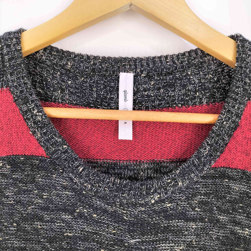 グラム glamb Y2K ボーダー 透かし編み ボーダーニット メンズ JPN:1