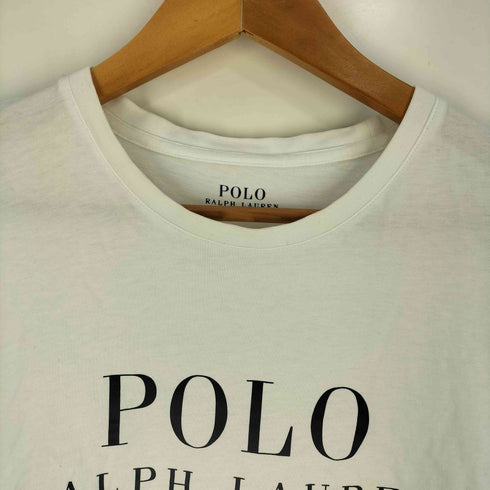 ポロラルフローレン POLO RALPH LAUREN ロゴ S/S Tシャツ レディース import:M