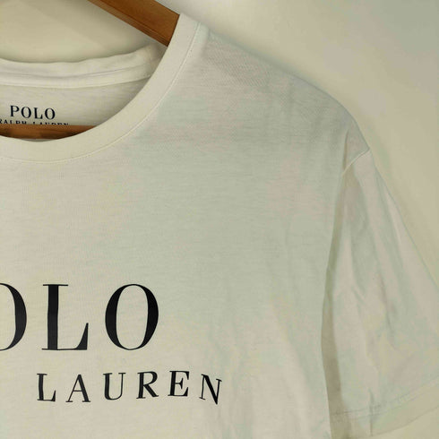 ポロラルフローレン POLO RALPH LAUREN ロゴ S/S Tシャツ レディース import:M