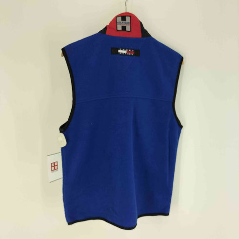 トミーヒルフィガー TOMMY HILFIGER リップストップ ナイロン 切替 フリース ベスト メンズ S/P