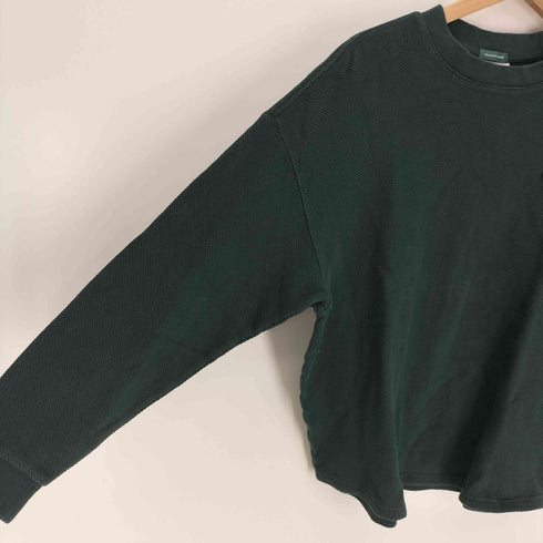 ラコステ LACOSTE 別注 THICK MOSS STITCH L/S クルーネック 鹿の子 カットソー メンズ import:S