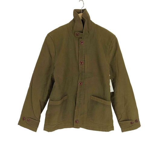 ギャップ Gap 00S 2006S チンスト付き 裏地 モヘヤ スタンドカラー 2WAY ジャケット メンズ import:M