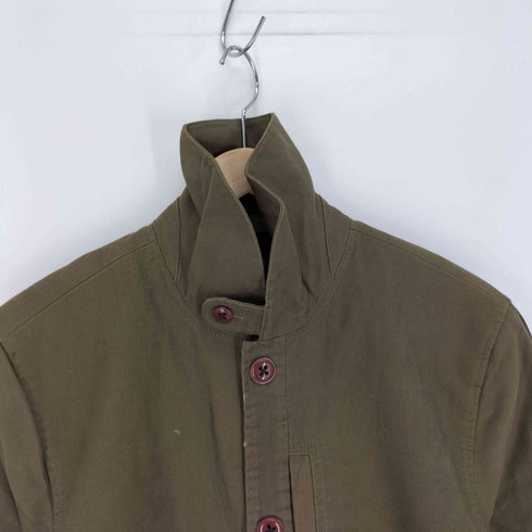 ギャップ Gap 00S 2006S チンスト付き 裏地 モヘヤ スタンドカラー 2WAY ジャケット メンズ import:M