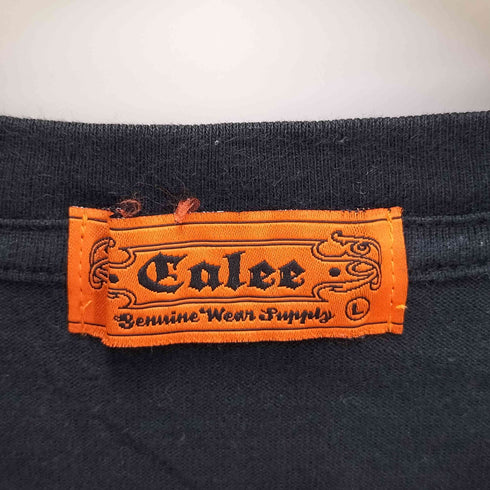 キャリー CALEE プリントクルーネックTシャツ メンズ JPN:L