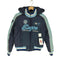 LADY ENYCE 90-00S Y2K クロップド 中綿 フーデット ブルゾンジャケット レディース import:S