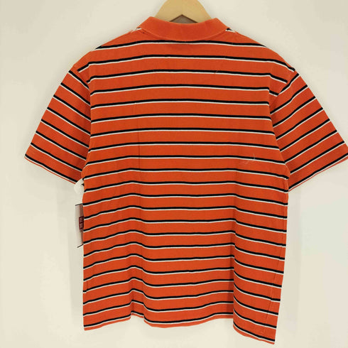 アイゾッド IZOD ボーダー 鹿の子 ポロシャツ メンズ import:XL