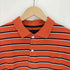 アイゾッド IZOD ボーダー 鹿の子 ポロシャツ メンズ import:XL