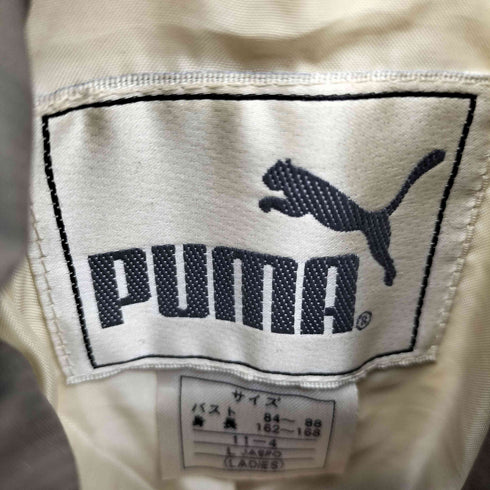 プーマ PUMA シャドーストライプ ジップアップ ダウン ジャケット レディース JPN:S