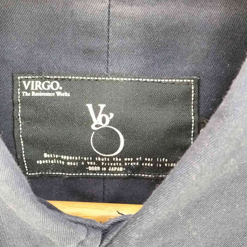 ヴァルゴ VIRGO サイドジップ パッチワークシャツ メンズ JPN:2