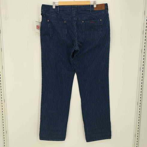 パパス papas VEGAS JEANS ヒッコリー ピンストライプ インディゴ パンツ メンズ 58
