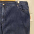パパス papas VEGAS JEANS ヒッコリー ピンストライプ インディゴ パンツ メンズ 58