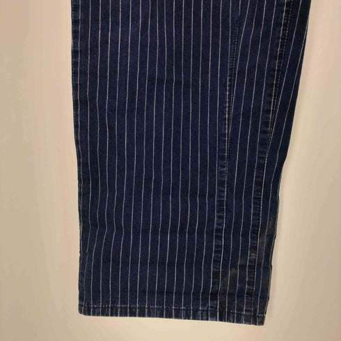 パパス papas VEGAS JEANS ヒッコリー ピンストライプ インディゴ パンツ メンズ 58