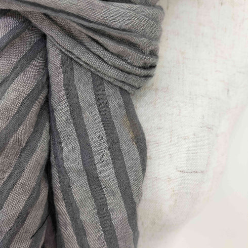 エルメネジルドゼニア Ermenegildo Zegna イタリア製 カシミヤシルク ストライプ ストール メンズ