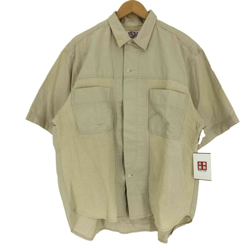 ジャンセン jantzen sport 異素材切替 半袖シャツ メンズ import:L