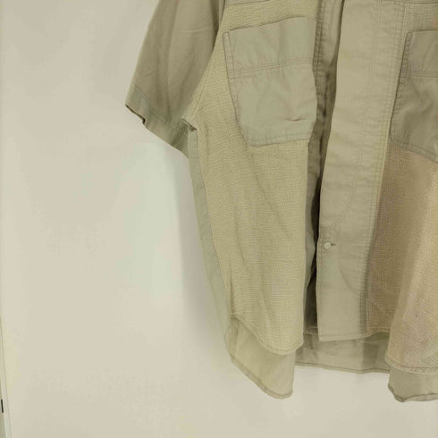 ジャンセン jantzen sport 異素材切替 半袖シャツ メンズ import:L