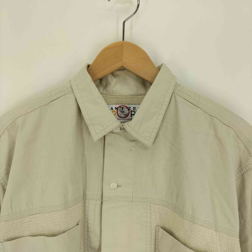 ジャンセン jantzen sport 異素材切替 半袖シャツ メンズ import:L