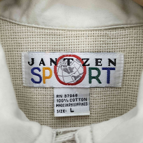 ジャンセン jantzen sport 異素材切替 半袖シャツ メンズ import:L