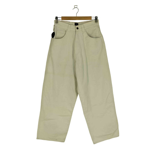 bronze age 90S バギーデニム ホワイト メンズ 80