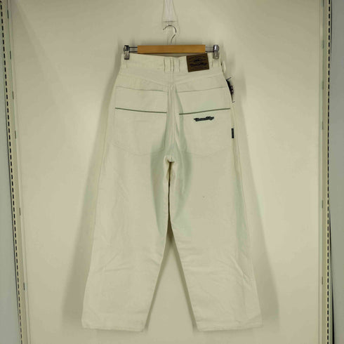 bronze age 90S バギーデニム ホワイト メンズ 80