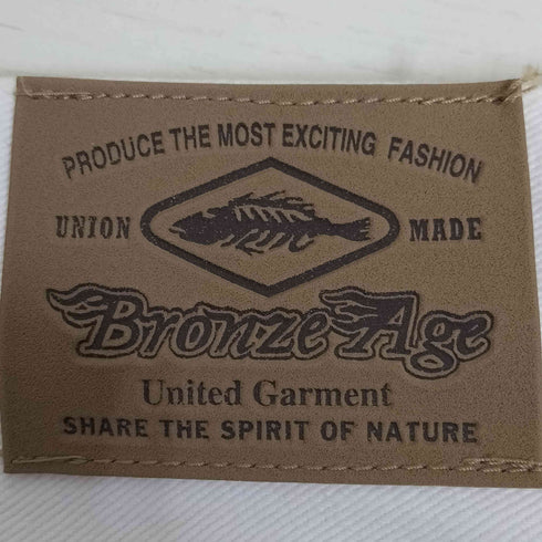 bronze age 90S バギーデニム ホワイト メンズ 80