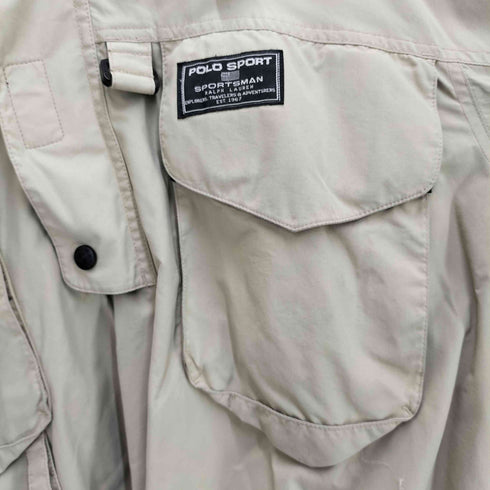 ポロスポーツラルフローレン POLO SPORT RALPH LAUREN 90s-00s フィッシング アノラックパーカー メンズ JPN:L