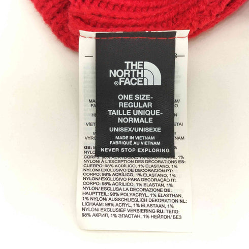 ザノースフェイス THE NORTH FACE TNF LOGO BOX CUFFED BEANIE メンズ