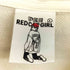 RED CAP GIRL 25SS PEZコラボ ビッグシルエット フロントプリントロゴ刺繍 プルオーバーパーカー メンズ JPN:L