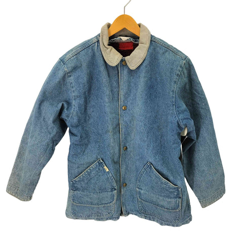 エルエルビーン L.L.Bean 80S ブランケット付き デニム ジャケット レディース KIDS XL