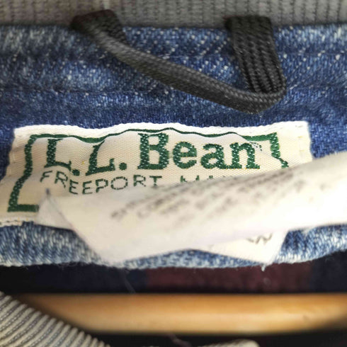 エルエルビーン L.L.Bean 80S ブランケット付き デニム ジャケット レディース KIDS XL