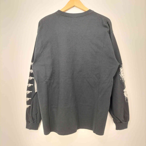 ゴアグラインド ロゴ アートワーク フロント 袖 プリント L/S Tシャツ メンズ import:L