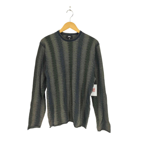 ステューシー Stussy SHADOW STRIPE SWEATER メンズ L