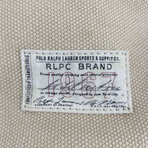 ポロラルフローレン POLO RALPH LAUREN キャンバス トートバッグ メンズ