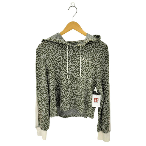 チャンピオン Champion レオパードプルオーバーパーカー レディース JPN:L