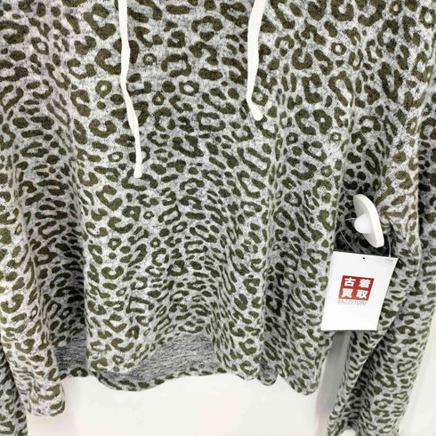 チャンピオン Champion レオパードプルオーバーパーカー レディース JPN:L