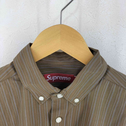 シュプリーム Supreme Pinstripe Shirt メンズ import:S