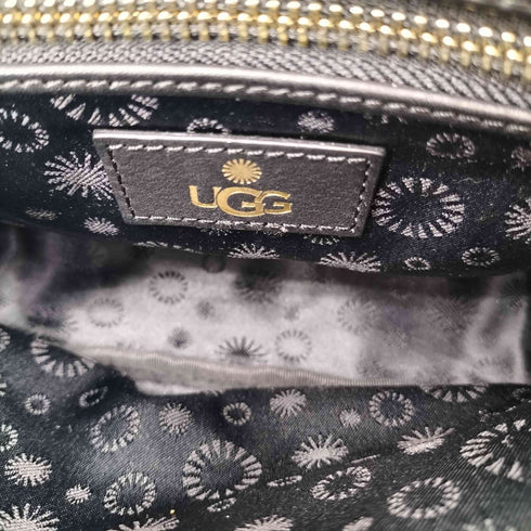 アグ UGG ハラコレザーショルダーバッグ レディース