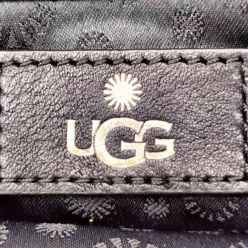 アグ UGG ハラコレザーショルダーバッグ レディース