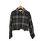 エムエスジーエム MSGM checkerboard-print Cropped Jacket クロップド チェッカージャケット レディース 38