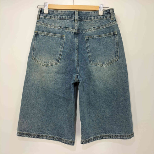MEMECLE ジップアップショーツデニムパンツ レディース JPN:M