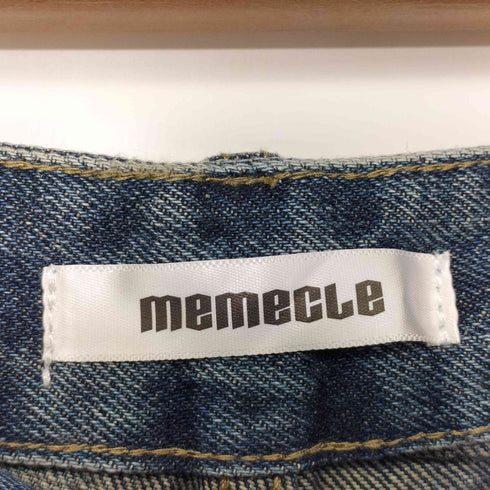 MEMECLE ジップアップショーツデニムパンツ レディース JPN:M