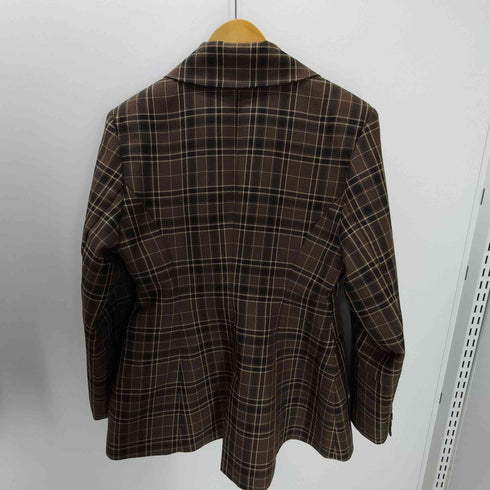 THE TOE Buckingham Jacket ダブルブレスト チェック テーラード ジャケット レディース JPN:S