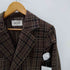 THE TOE Buckingham Jacket ダブルブレスト チェック テーラード ジャケット レディース JPN:S