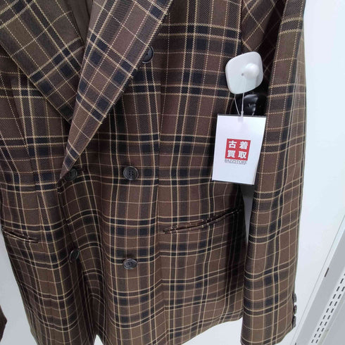 THE TOE Buckingham Jacket ダブルブレスト チェック テーラード ジャケット レディース JPN:S