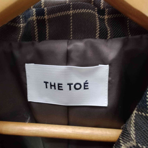 THE TOE Buckingham Jacket ダブルブレスト チェック テーラード ジャケット レディース JPN:S
