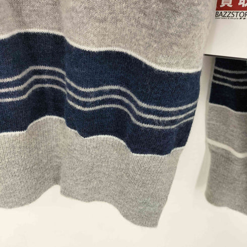 rölarola ALPACA STRIPE COLLAR KNIT ボーダーニット レディース FREE