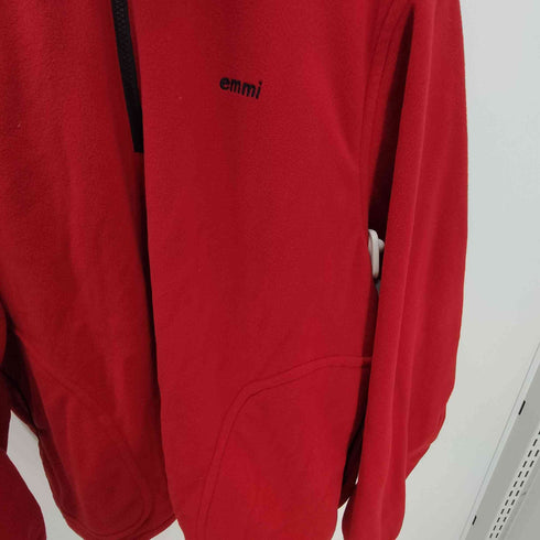 エミ emmi 26SS eco フリース ハーフジップ プルオーバー レディース ONE SIZE