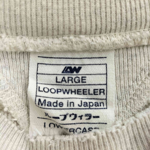 ループウィラー LOOPWHEELER LOWER CASE POGGYTHEMAN/PULLOVER HOODIE メンズ JPN:L