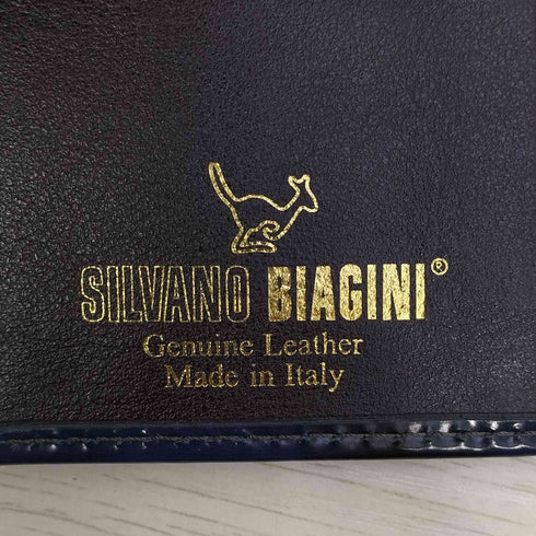 SILVANO BIAGINI イタリア製 SHADE グラデーション レザー 長財布 メンズ