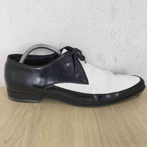 サンローランパリ SAINT LAURENT PARIS バイカラードレスシューズ メンズ 43